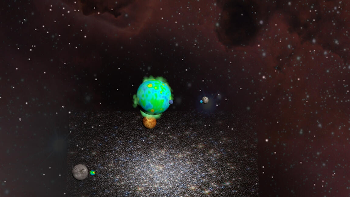 Planet Animation Frame