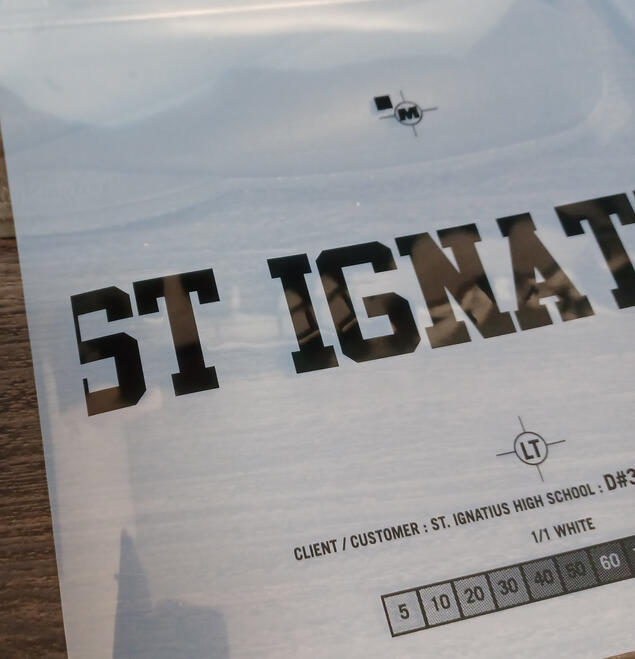 Logo Screen Print Process