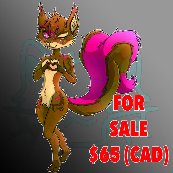 $65 (CAD) Squirrel